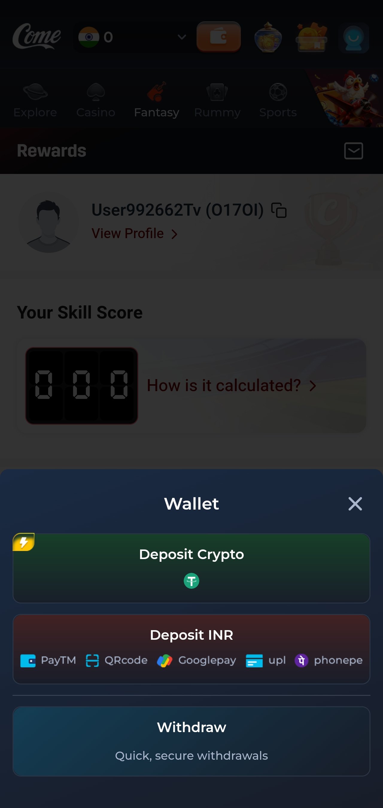 ComePlay app screenshot 7 — Teen Patti